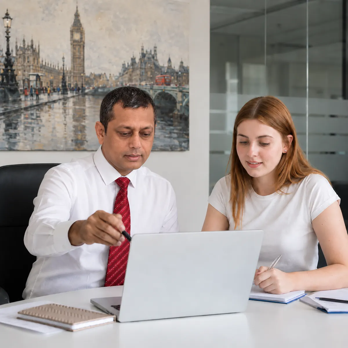IB Chemistry tutor giving face-to-face one-to-one tuition to a Diploma Programme student in London.